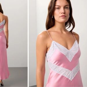 LoveShackFancy Pink Serita Dress